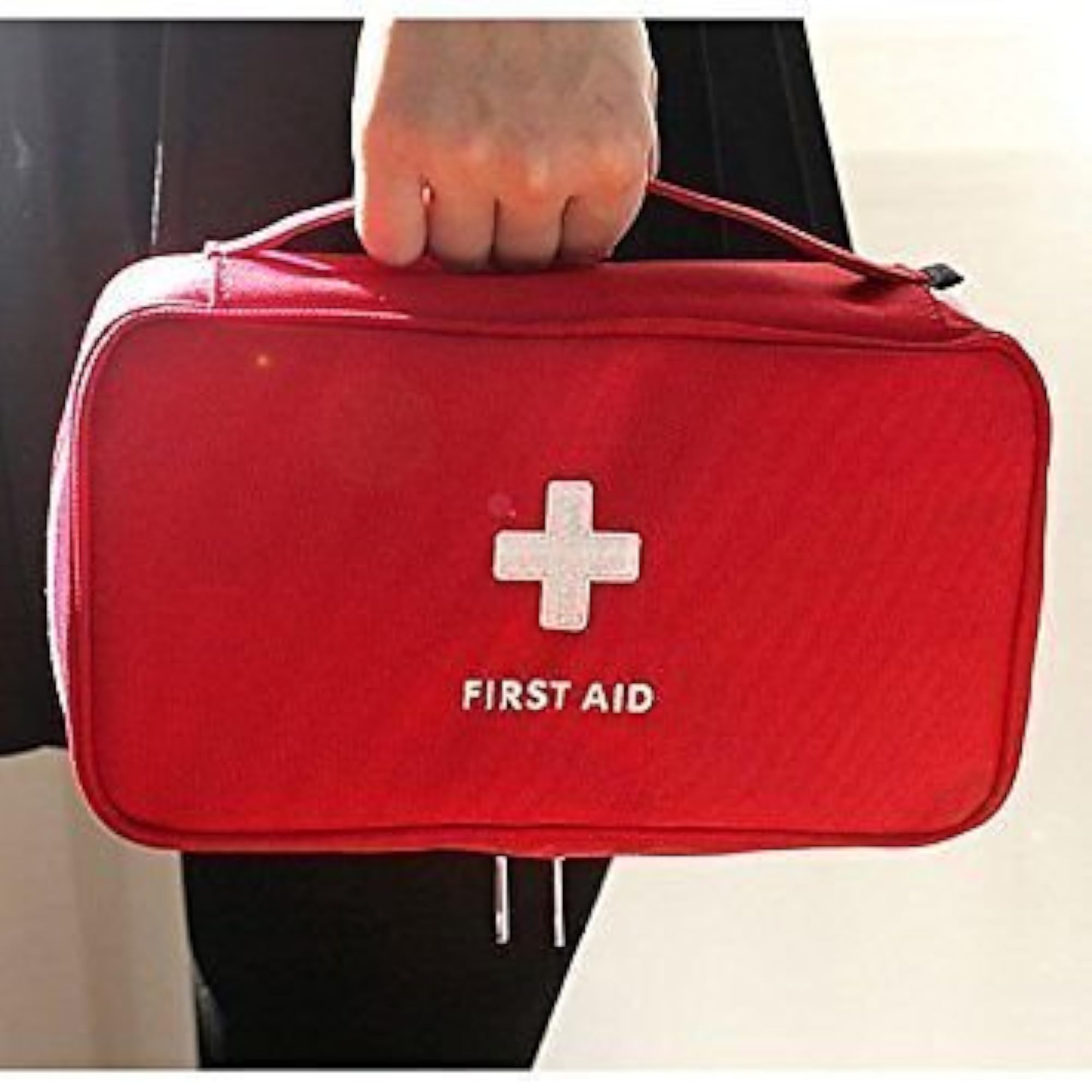 Portable First Aid Pouch Medicine Tablet Storage Organizer